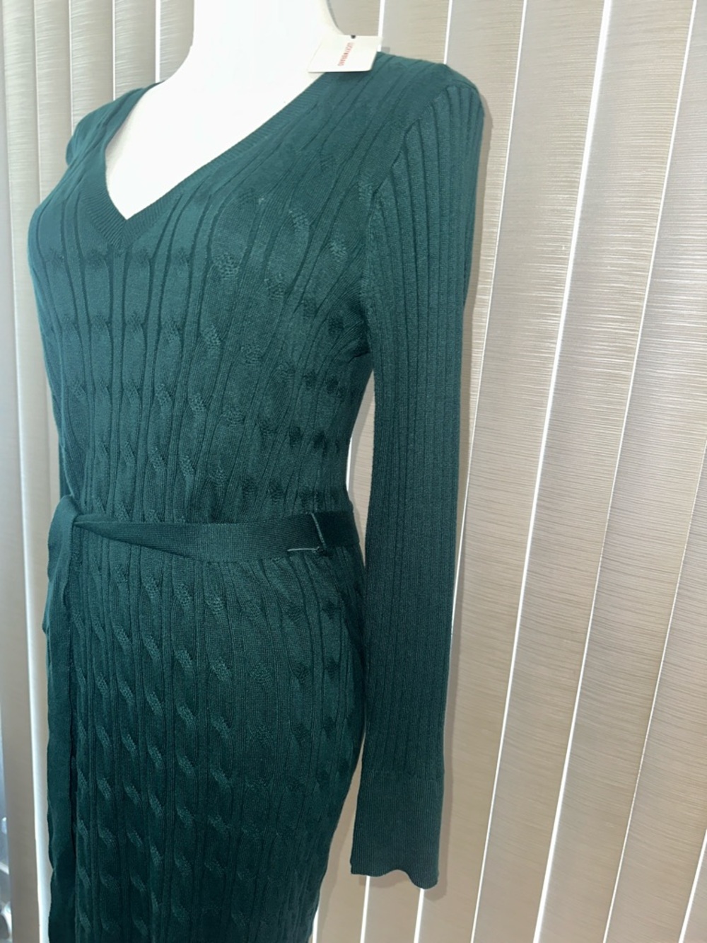 Lucky Brand Deep Green Knit Dress - Picture 12 of 15